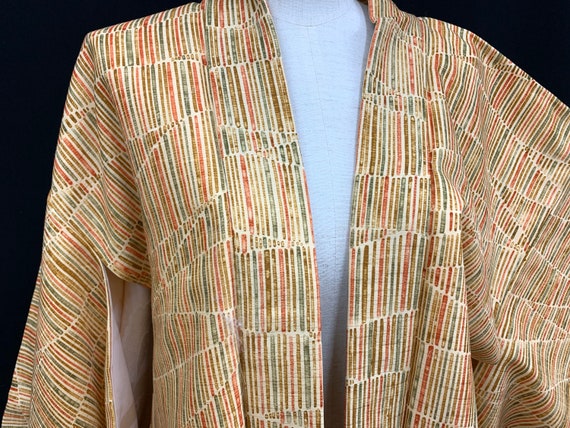 Japanese Silk Kimono Haori Jacket/ Silk kimono Jac