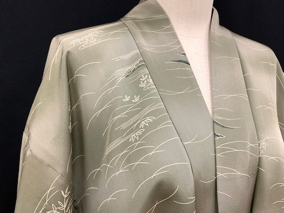 Japanese Antique Silk Kimono Haori Jacket/ Silk ki