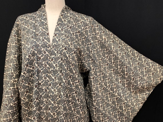 Japanese Vintage Kimono Haori / Silk Haori Jacket