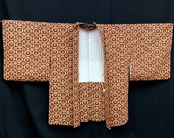High Quality!! Japanese Silk Kimono Haori / Vintage Silk Haori Jacket / Short Kimono/ 031504