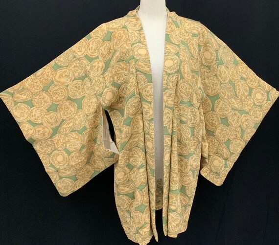 Japanese Kimono Haori / Silk Haori Jacket/ Short K