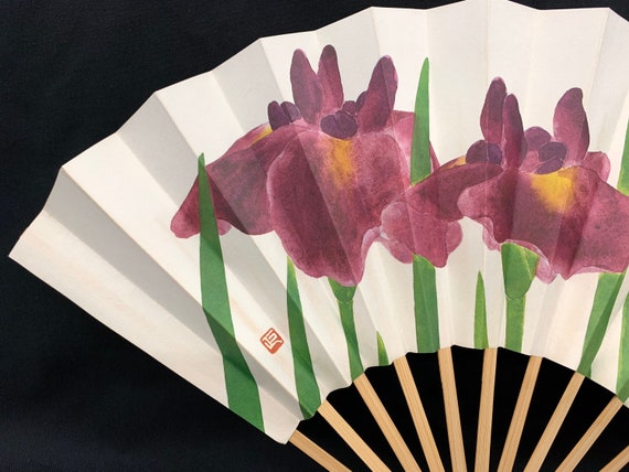 Japanese Vintage SENSU hand fan/ Tea Ceremony/ Gei