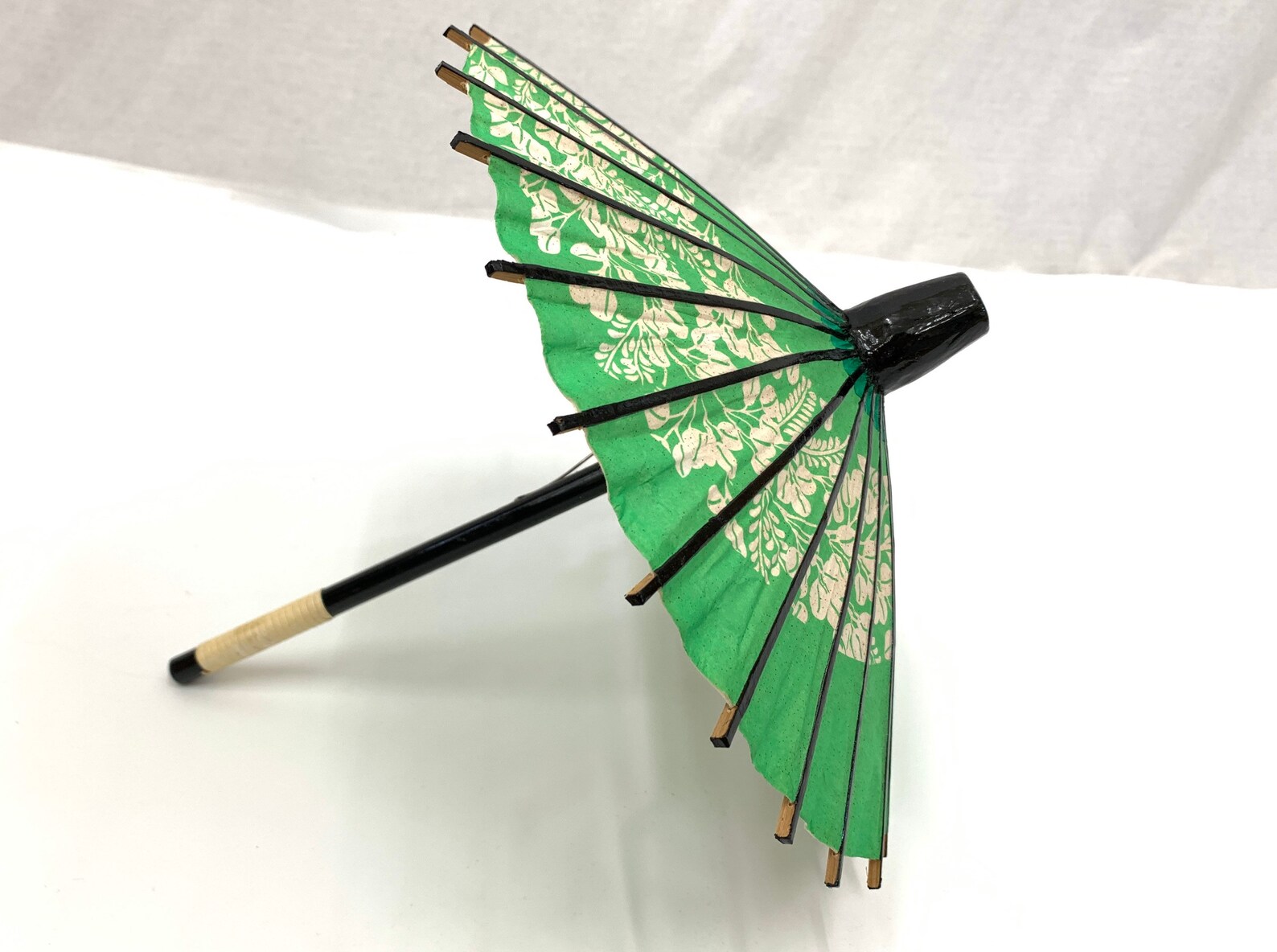 Japanese Umbrella/ Small Paper Parasol/ Bamboo Decoration/ Etsy