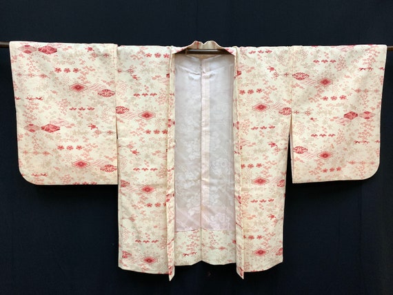 Japanese Silk Kimono Haori Jacket/ Silk kimono Jac
