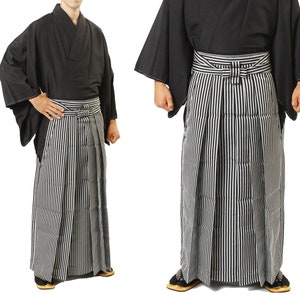 Men&#39;s  Hakama / NEW/ SS - LL size/ Samurai Costume/ Budo Cosplay/ Samurai Cosplay/ Hakama Pants/ Japanese Hakama