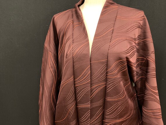 Japanese Silk Kimono Haori / Silk Haori Jacket / S