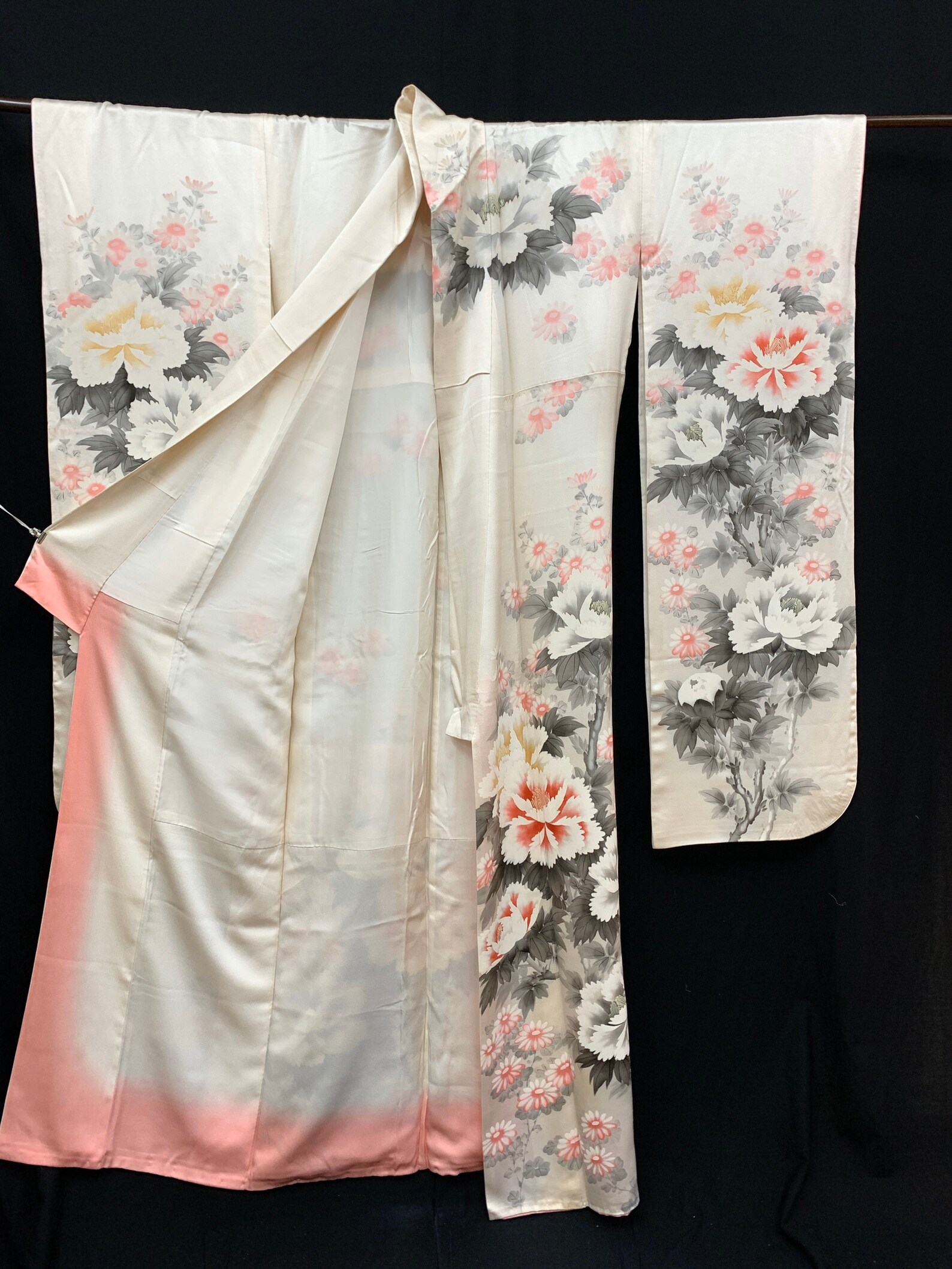 High Quality Japanese FURISODE Kimono/ Kyoto Yuzen/ Silk Etsy
