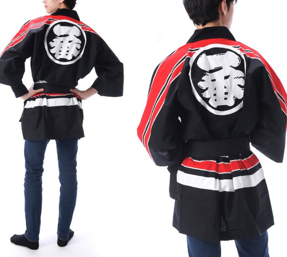 Japanese Men's Kimono Haori Jacket/ NEW 