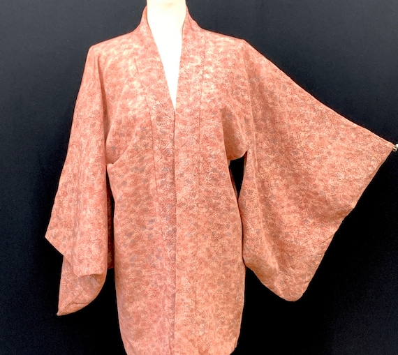 Japanese Vintage Silk Kimono Haori Jacket / Short