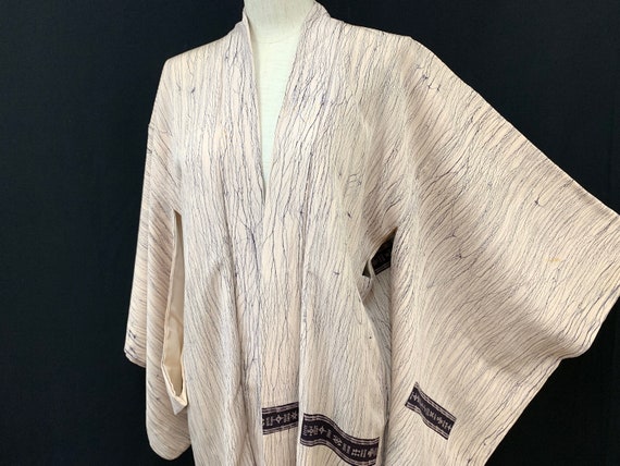 Japanese Kimono Haori / Vintage Silk Haori Jacket