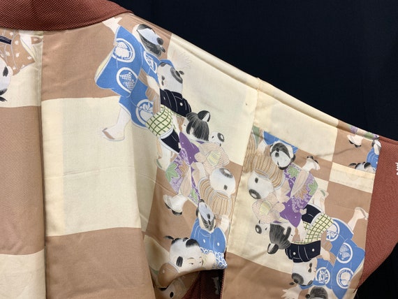 Japanese Kimono Jacket / Silk Haori Jacket/ Kimono