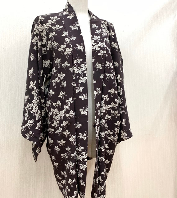 Japanese Silk Kimono Haori Jacket/ Silk kimono Jac