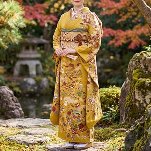 Vintage Furisode - Etsy