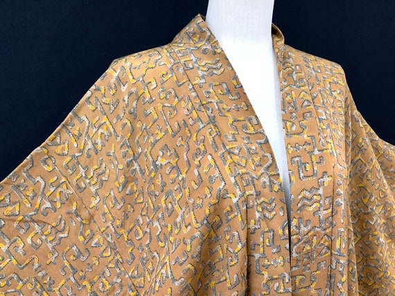 Japanese Silk Kimono Haori / Vintage Silk Haori Ja