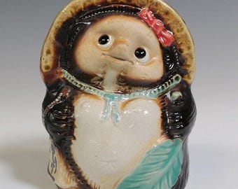 Traditional Shigaraki Ware Tanuki Raccoon Dog Family - Etsy