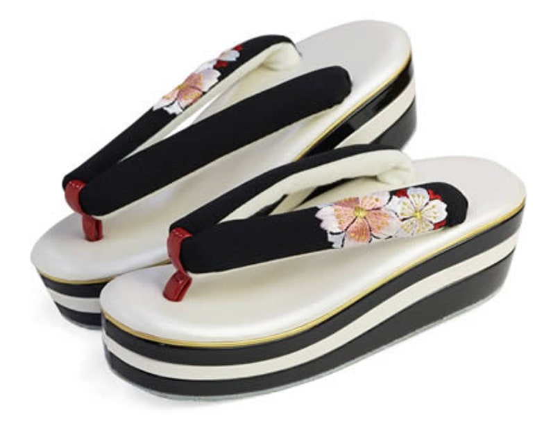 Japanese Okobo Kimono Sandal/ NEW/ M Size LL Size/ Maiko Etsy