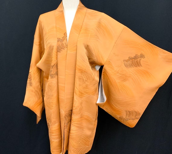 Japanese Silk Kimono Haori Jacket/ Silk kimono Jac