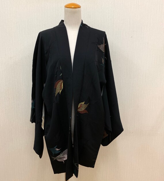 Japanese Silk Haori Jacket/ Kimono Jacket/ Kimono… - image 5