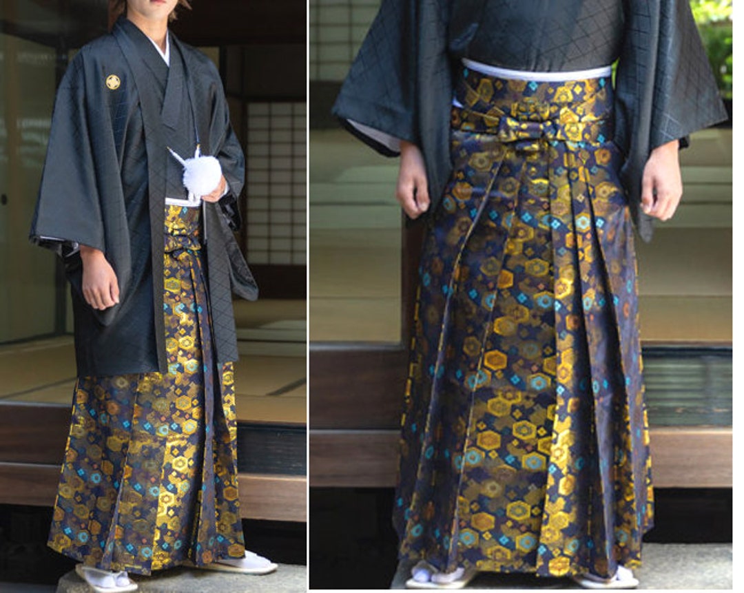 Japanese Kids Samurai Kimono Hakama Costume Hagane Soul
