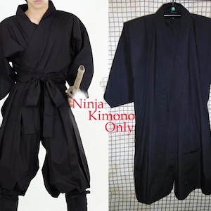 Ninja Kimono/ Kimono Haori for NINJA/ for YASUKE/ Authentic Kimono for ...