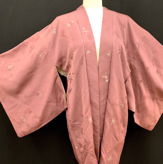 Japanese Silk Kimono Haori / Vintage Silk Haori Ja