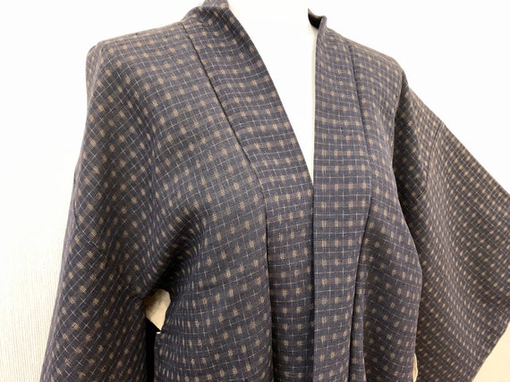 Japanese Kimono Haori / KASURI/ Silk Haori Jacket