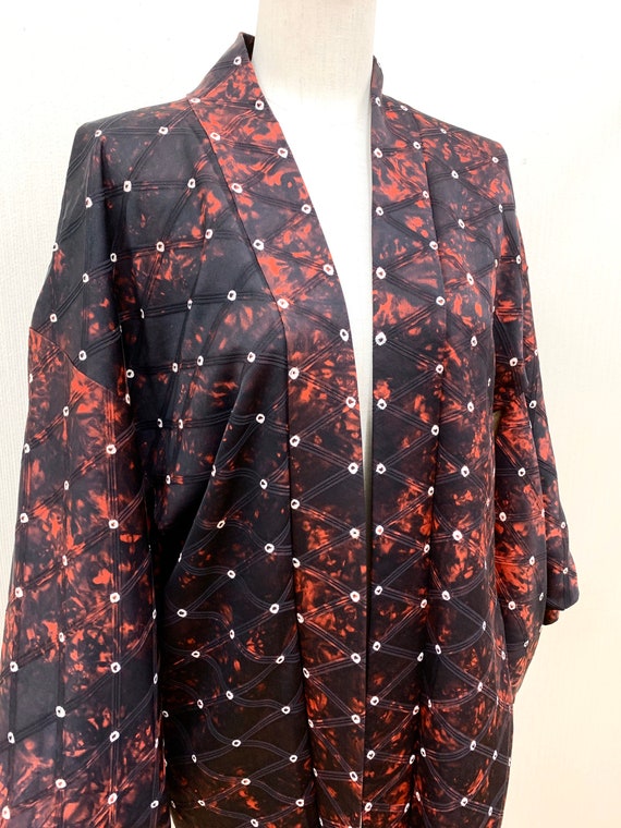 Japanese Silk Kimono Haori Jacket/ Silk kimono Jac
