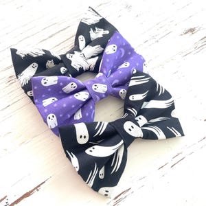 Halloween dog bow tie set, Spooky gift set for dog lovers, dog mom gift, dog bow tie, festive dog bow tie, dog bowtie, dog bow tie