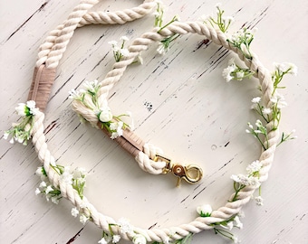 Heirloom Luxury dog wedding attire, Insta ready dog leash for wedding, Wedding ring bearer, Influencer dog wedding attire, luxury dog leash