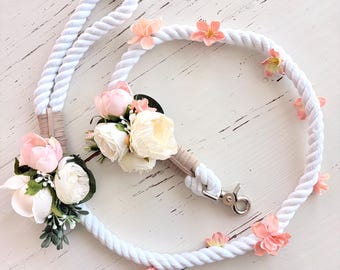 Heirloom Luxury dog wedding attire, Insta ready dog leash for wedding, Wedding ring bearer, Influencer dog wedding attire, luxury dog leash
