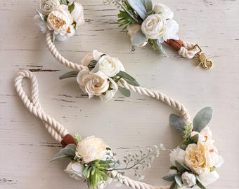 Heirloom Luxury dog wedding attire, Insta ready dog leash for wedding, Wedding ring bearer, Influencer dog wedding attire, luxury dog leash