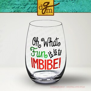 Funny Christmas Wine Glass Svg Bundle Christmas Wine Glass Etsy