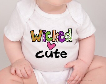 Cute Halloween SVG for Kids, Wicked Cute Halloween SVG, Halloween SVG for Baby, Halloween Sublimation, Bright Halloween Svg or Sublimation