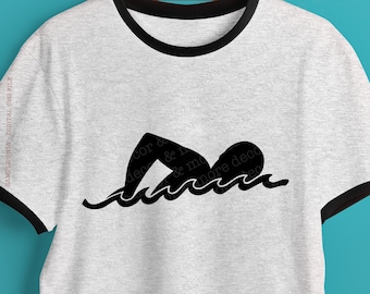 SWIMMER SVG FILE | Swimmer Silhouette Svg | Swim Team Svg | Swimming Shirt Svg | Swimmer Silhouette Png