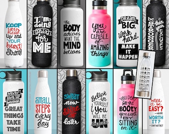 Free Free 257 Bottle Vinyl Decal Motivational Water Bottle Svg Free SVG PNG EPS DXF File