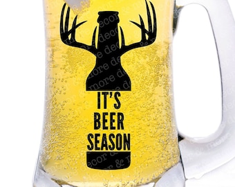 Archivo SVG de temporada de cerveza, archivo SVG de cerveza, archivo SVG de temporada de ciervos, archivo svg de ciervo, archivos svg para Cricut, archivo svg descargable, uso comercial svg