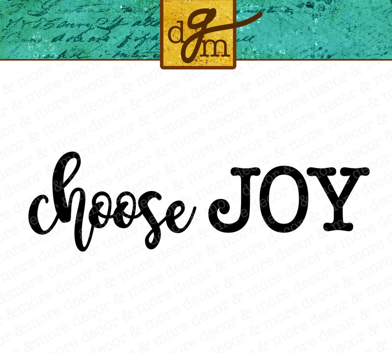 Download SVG File Choose Joy SVG Inspirational SVG Sayings for ...