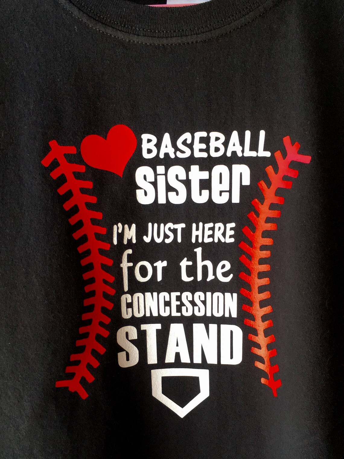 Download BASEBALL SISTER SVG file Baseball Svg for T shirts Hats | Etsy