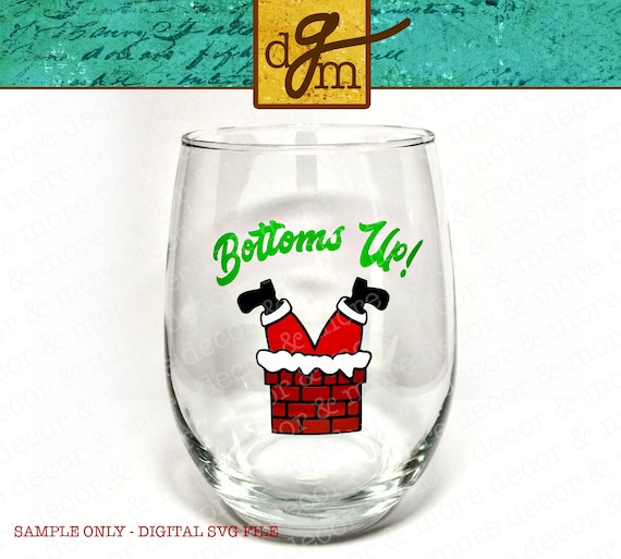 Download Christmas Wine Glass Svg Files For Cricut