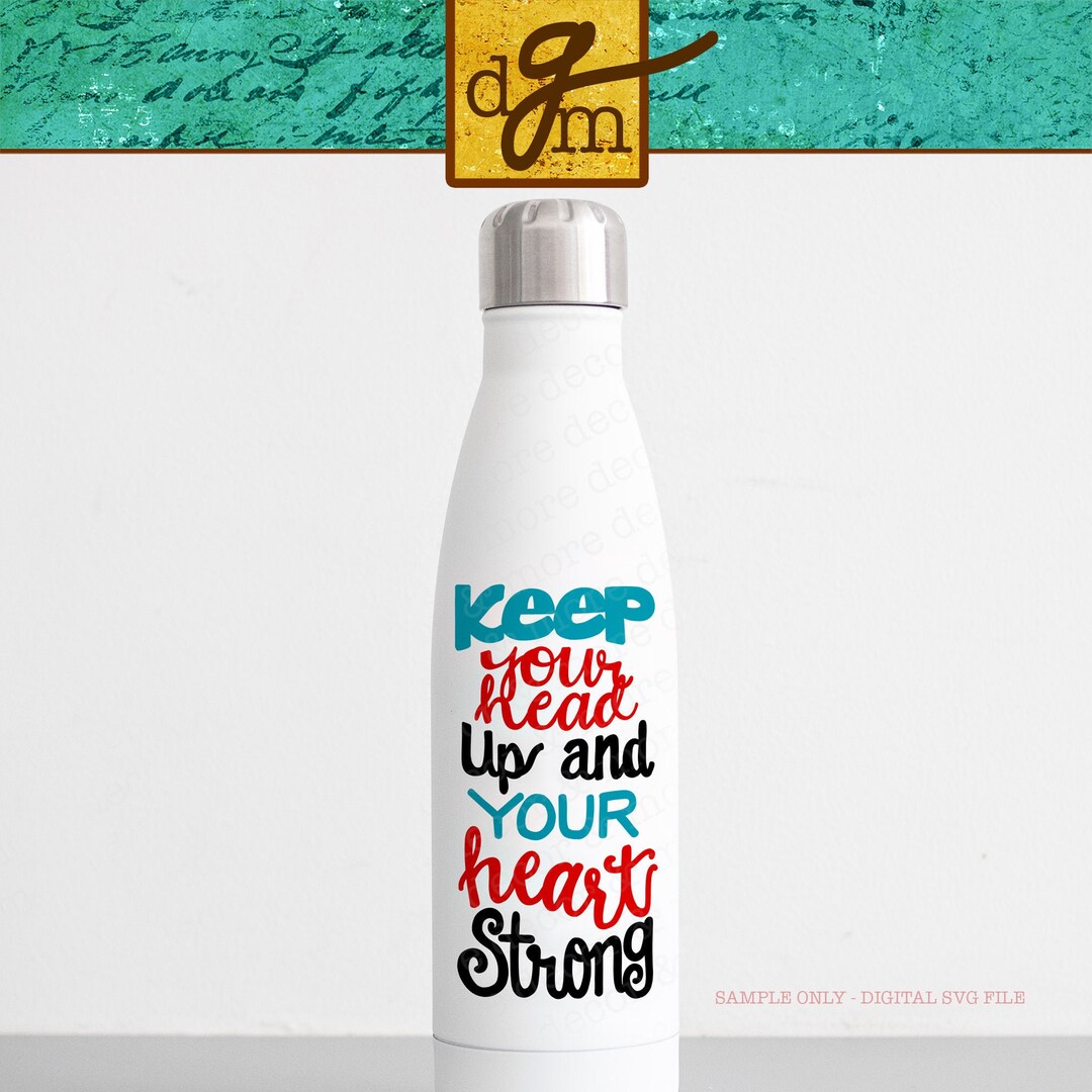 WATER BOTTLE SVG, Water Bottle Saying Svg File, Water Bottle Quote Svg