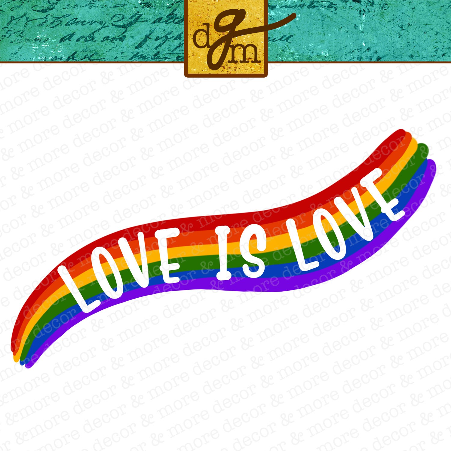 Love is Love Rainbow SVG File, Rainbow Shirt SVG Files for Cricut ...