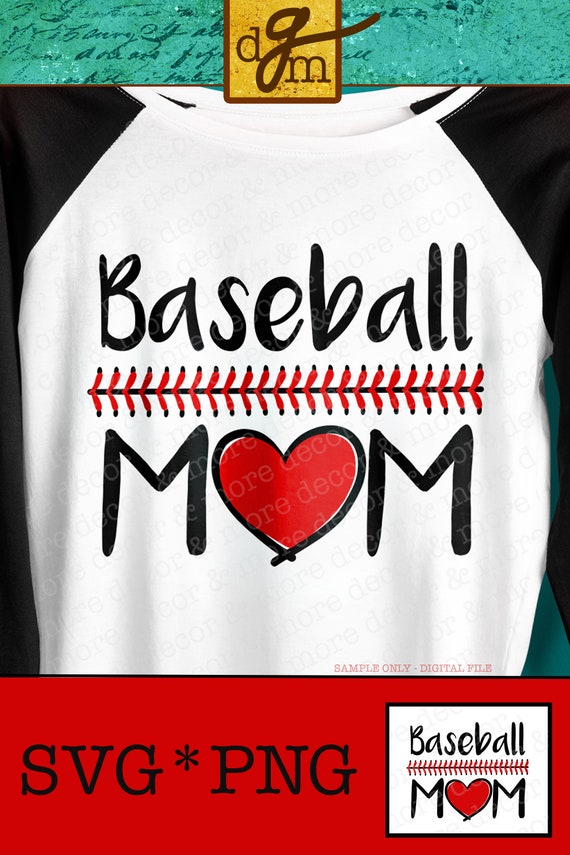 Download Baseball Mom Svg Baseball Mom With Baseball Stitches Svg Etsy