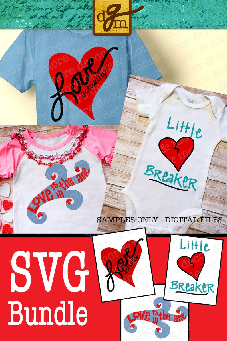 Download Cute Valentine SVG File Bundle Valentine Shirt SVG Files SVG | Etsy