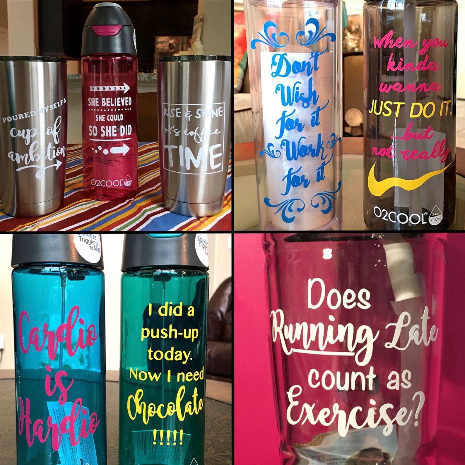 12 SVG Sayings for Water Bottles Coffee Tumblers or Mugs. Etsy