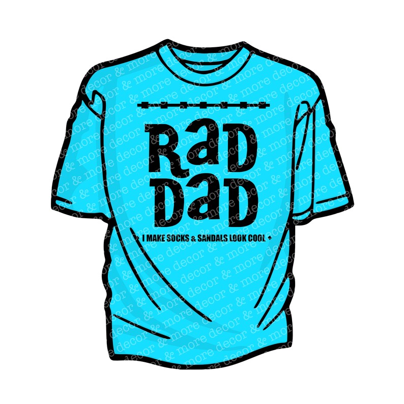 Download RAD DAD SVG. Dad Svg File. Father's Day Svg. Funny Dad | Etsy