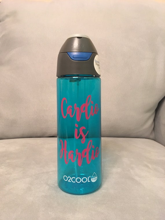 Download Free Svg File For Water Bottles Or Tumblers Cardio Is Hardio Svg Etsy SVG Cut Files