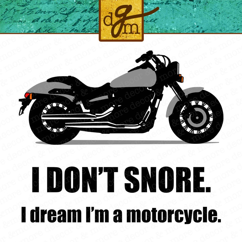 Download Funny Father's Day SVG Dad SVG Snoring SVG Motorcycle | Etsy