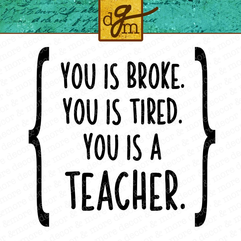 Download Teacher Gift Svg Svg Files For Cricut You Is A Teacher Svg File Teacher Sayings Teacher Shirt Svg File Svg Cut File Commercial Use Svg Visual Arts Craft Supplies Tools Delage Com Br