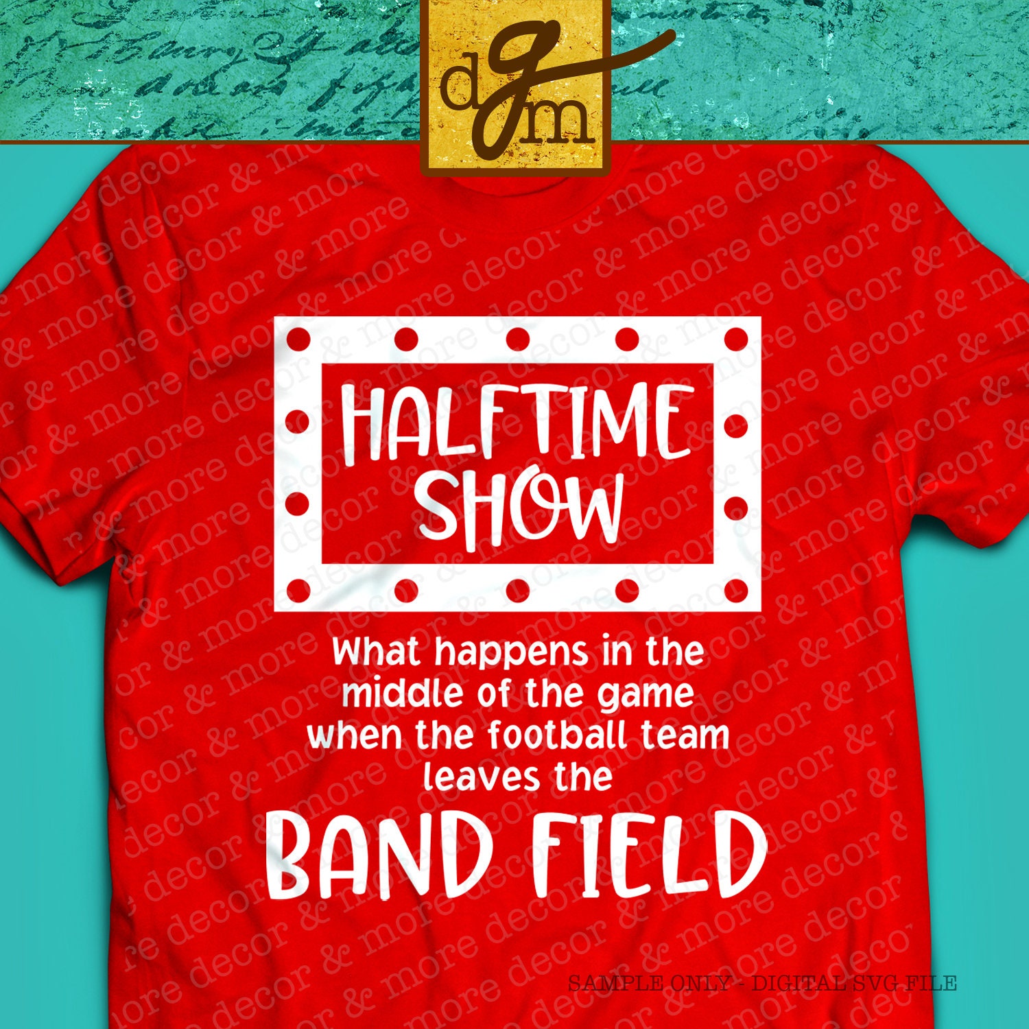 Marching Band SVG File Funny Band Mom Shirt SVG Halftime Etsy