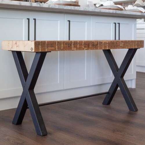 Counter Height Bench Bar Stool Bench Island Seat Counter Etsy